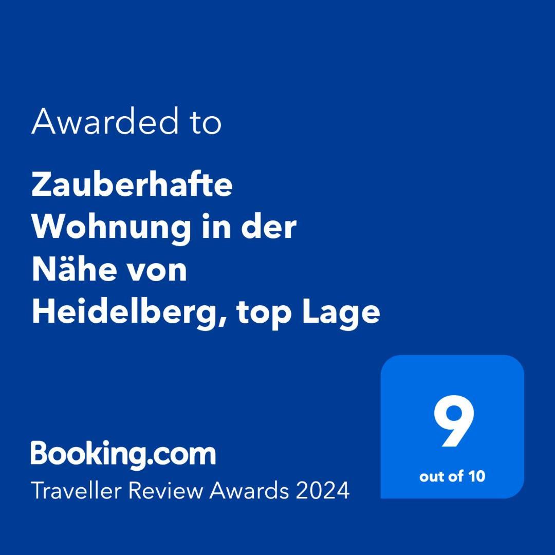 Zauberhafte Wohnung In Der Naehe Von Heidelberg, Top Lage Hirschhorn Luaran gambar
